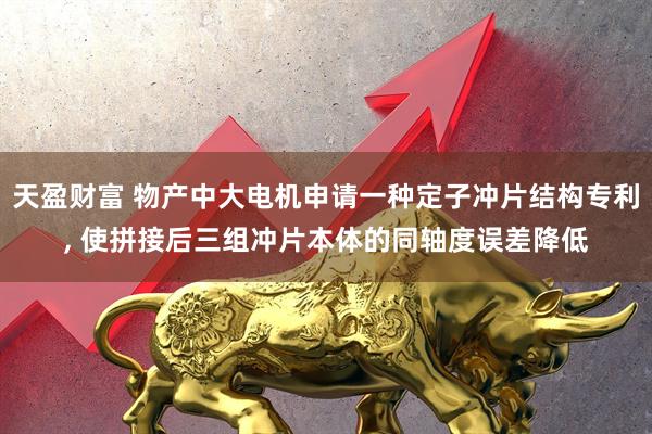 天盈财富 物产中大电机申请一种定子冲片结构专利, 使拼接后三组冲片本体的同轴度误差降低